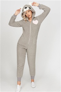 女式考拉熊连体居家服