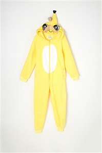 女童香蕉连体居家服