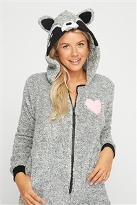 女式海狸连体居家服